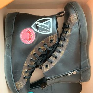 Louis Vuitton high top sneakers